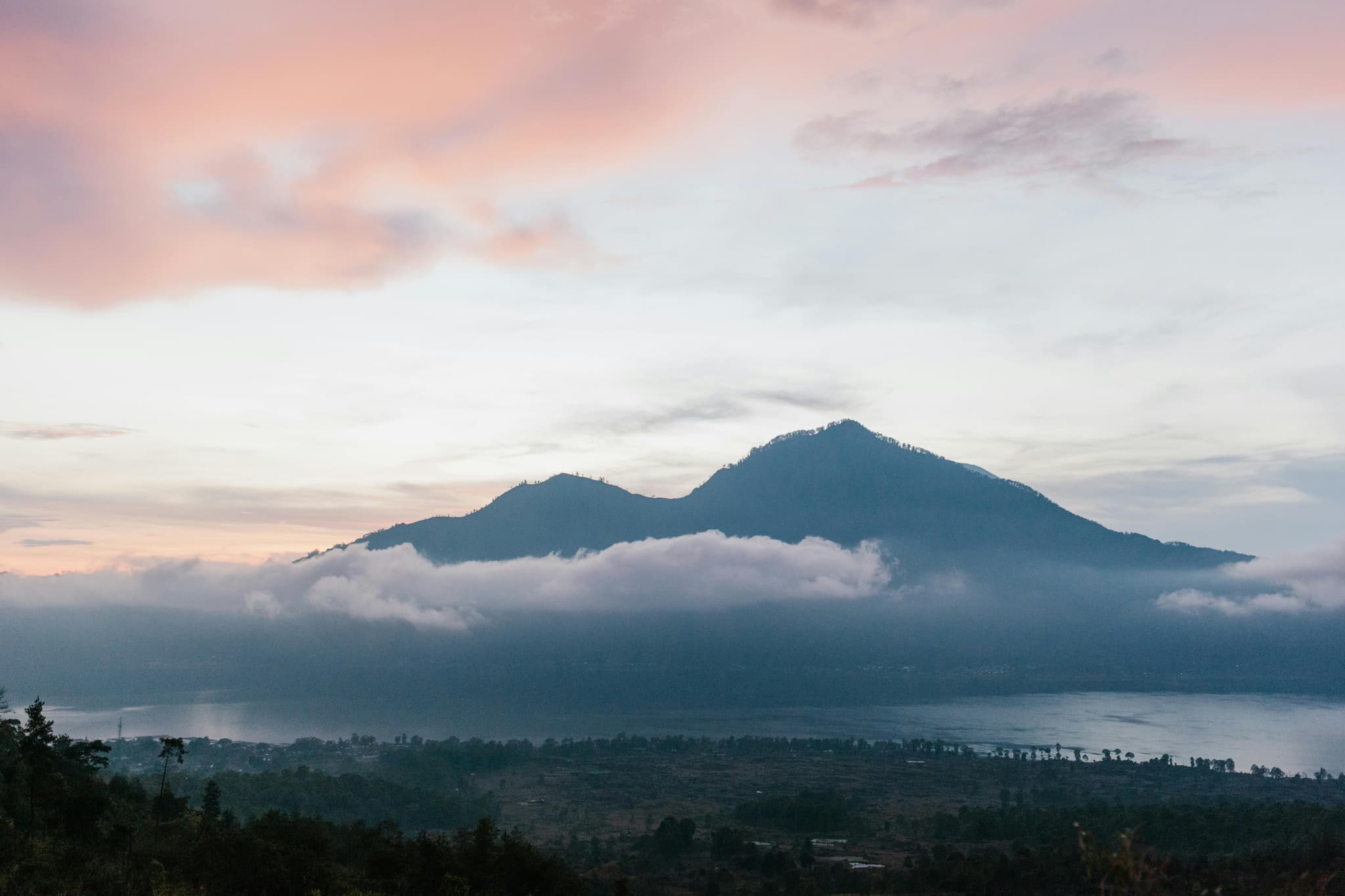 Mount Batur early morning sunrise trek near Villa Sagitta