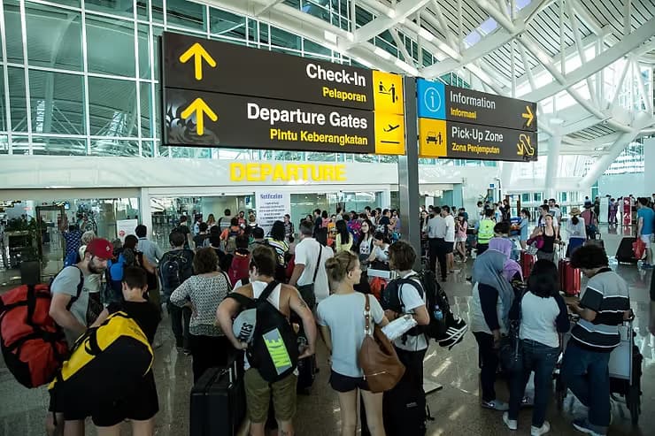 People at the airport