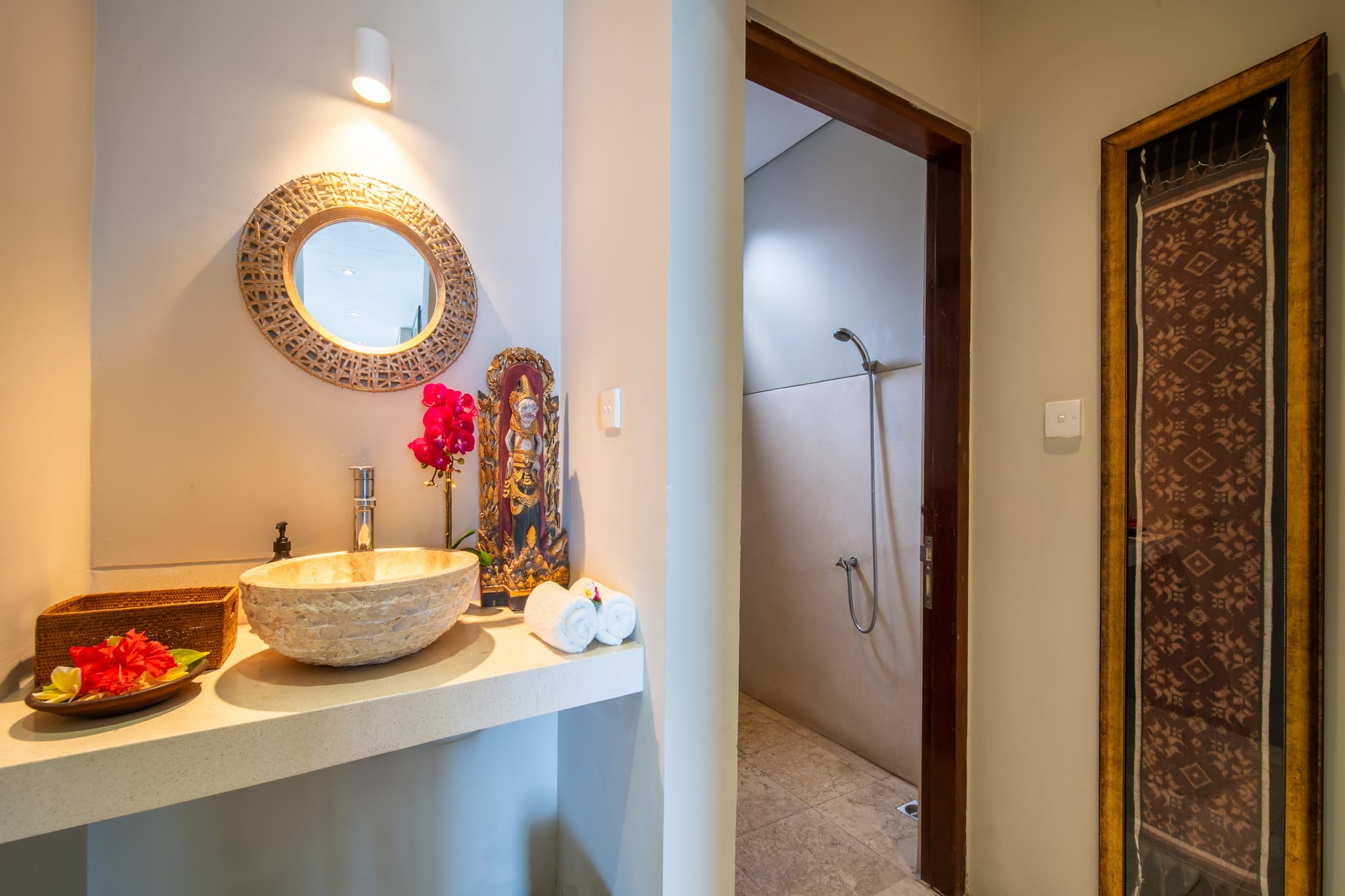 Villa Cocoa Maya guest toilet