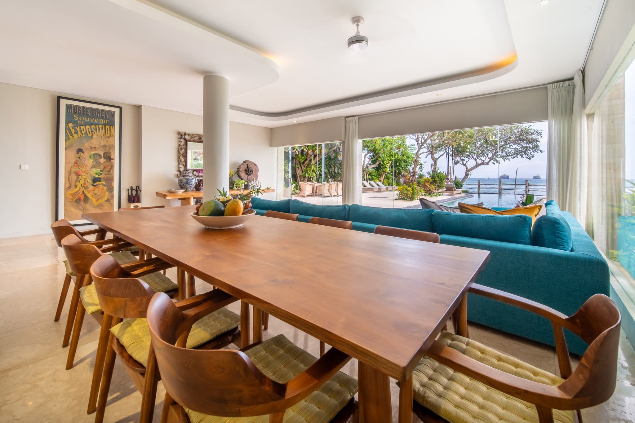 Villa Cocoa Maya - indoor dining