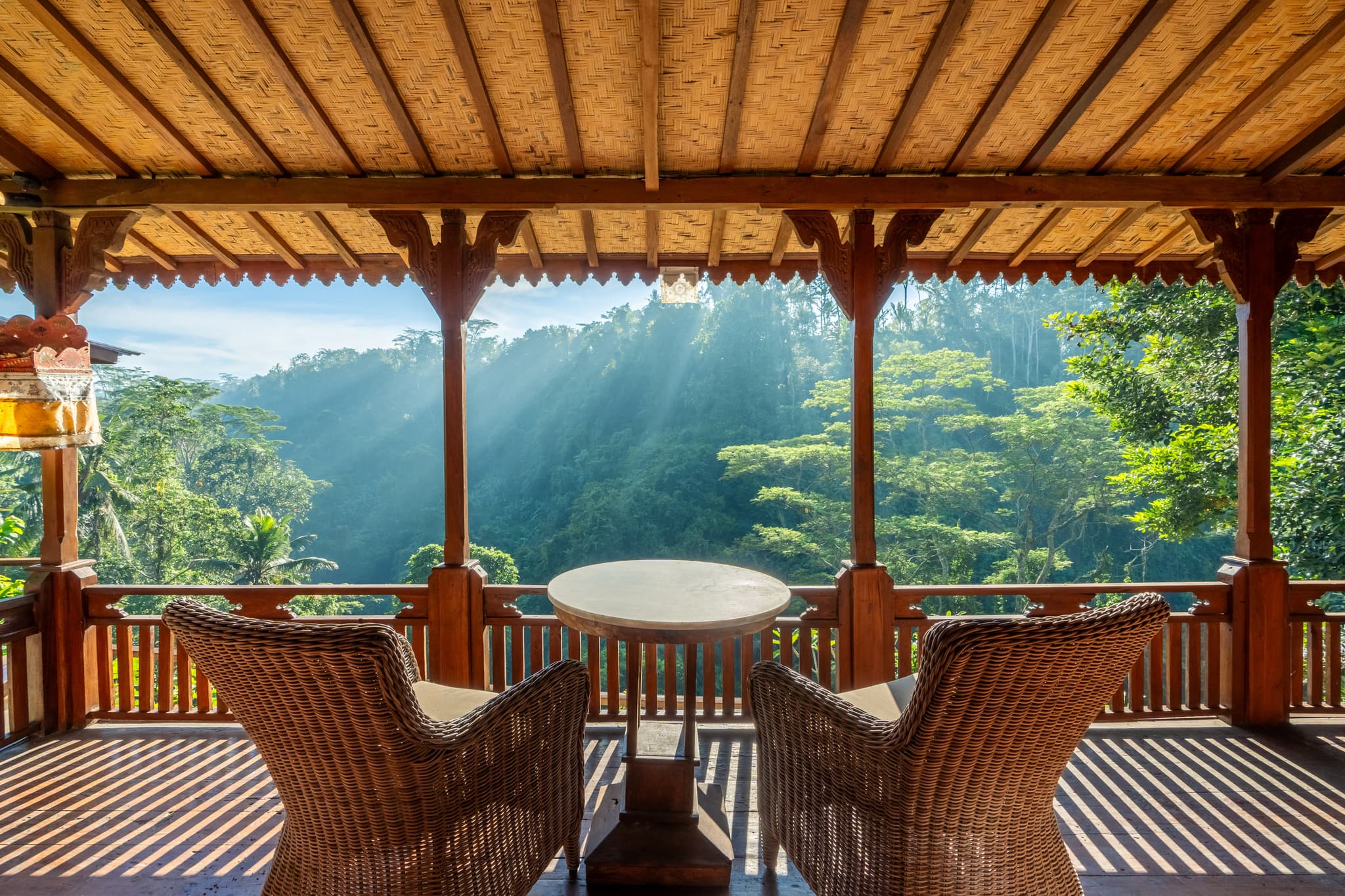Villa Sagitta - Shrimp Cottage balcony with spectacular views