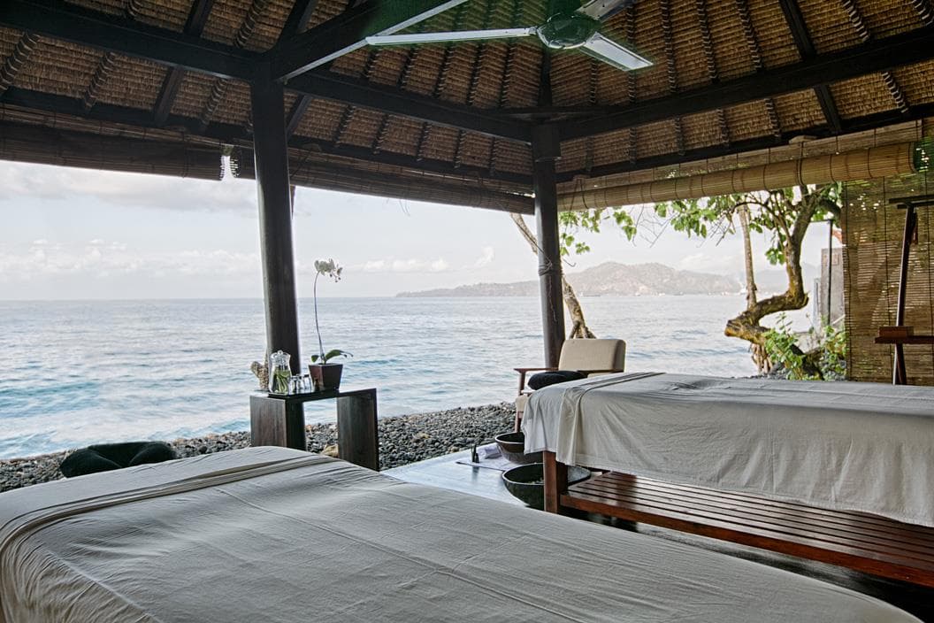 Spa treatments at Alila Manggis near Villa Cocoa Maya