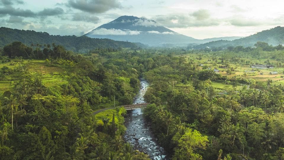 Sidemen in eastern Bali
