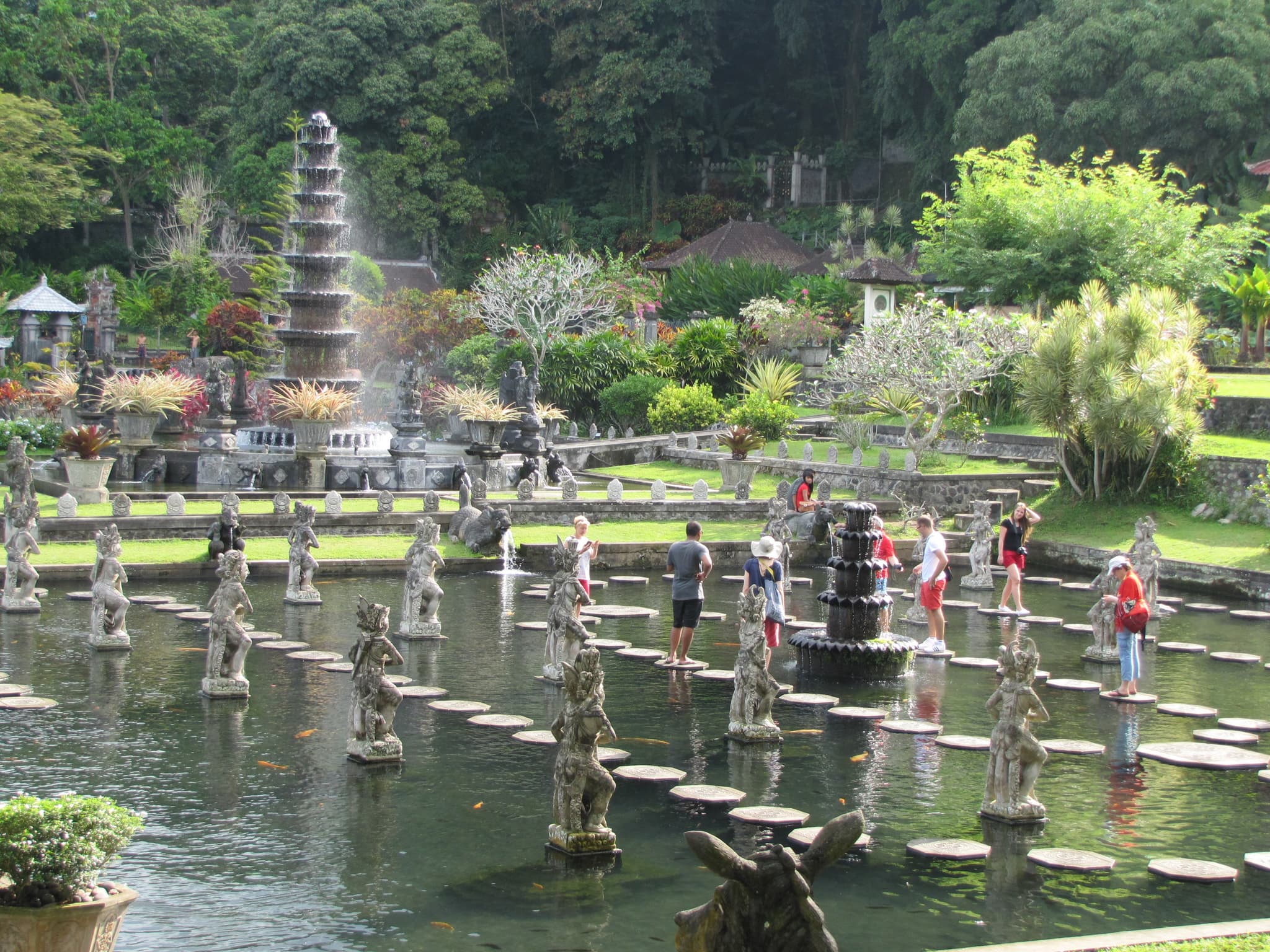 Tirtagangga water palace near Villa Cocoa Maya