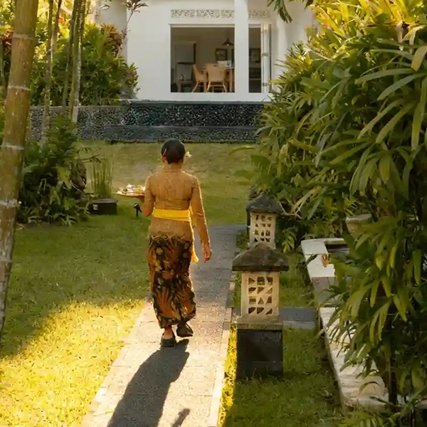 Balinese Woman at Bali Hidden Villas