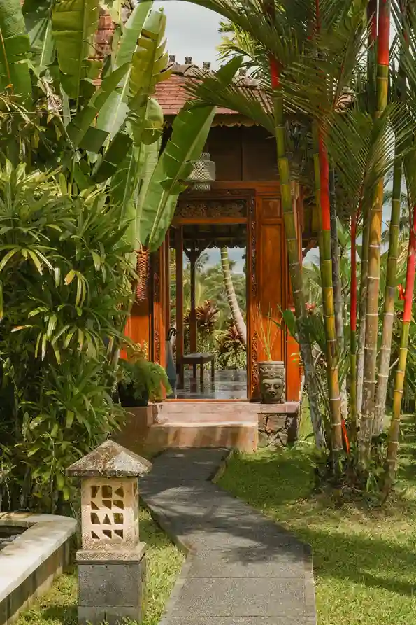 Why Quality Service is the Soul of the Best Villas in Ubud Villa Tau Entrance